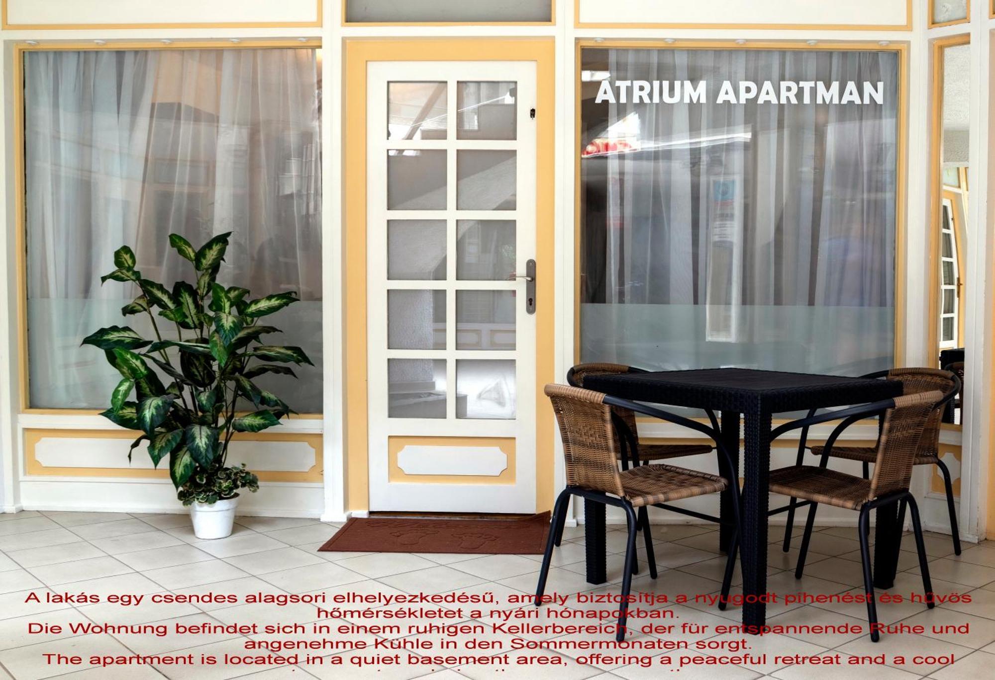 Átrium apartman Apartamento Keszthely Exterior foto